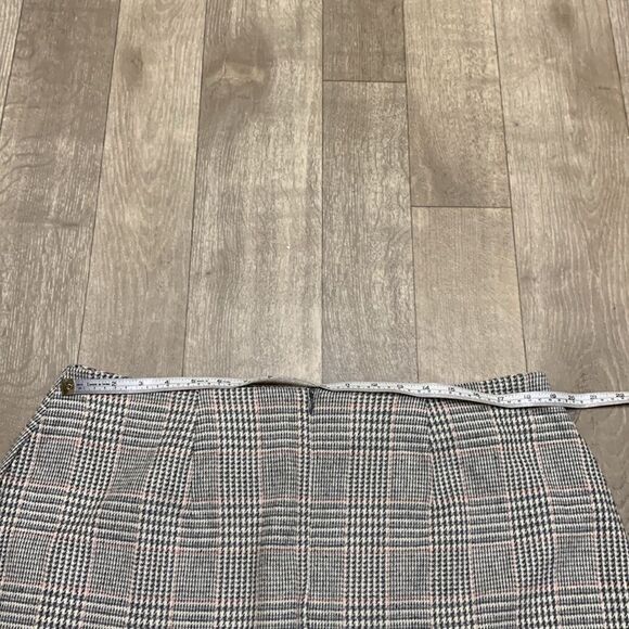 Womens Capistrano Essentials Wool Blend Plaid Casual Dress Skirt - Picture 6 of 7